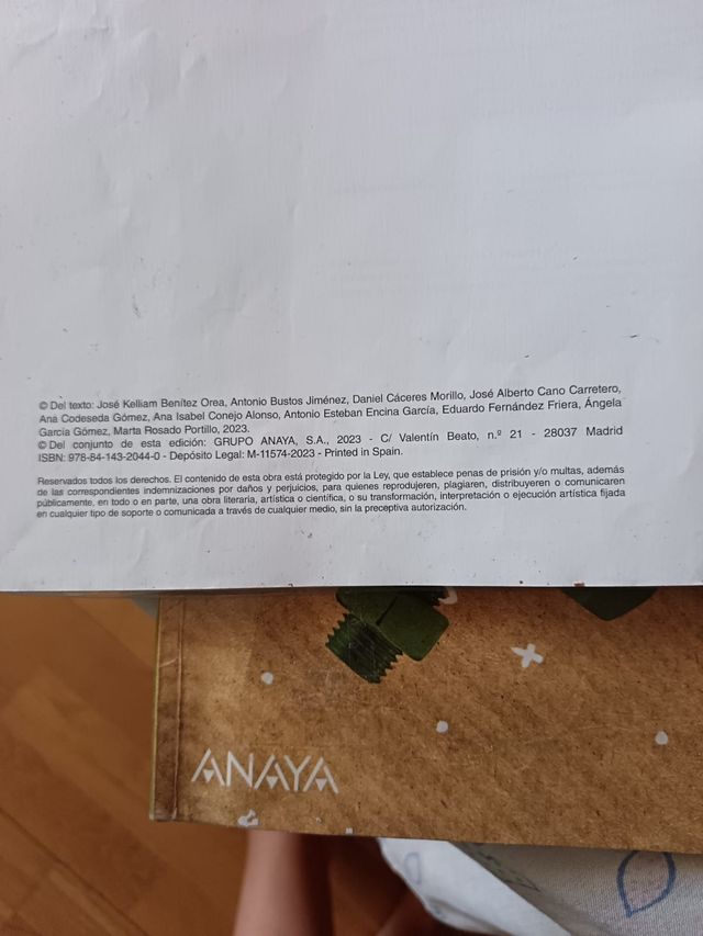 Libros de texto Anaya 4° Primaria