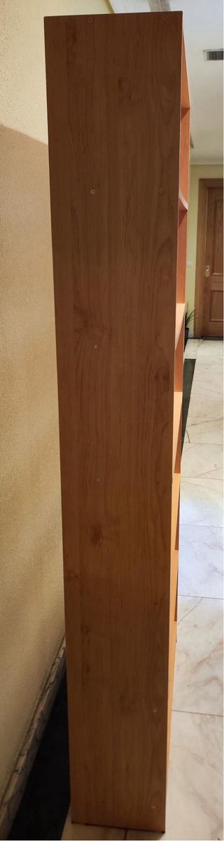 Estantería librería madera 5 baldas