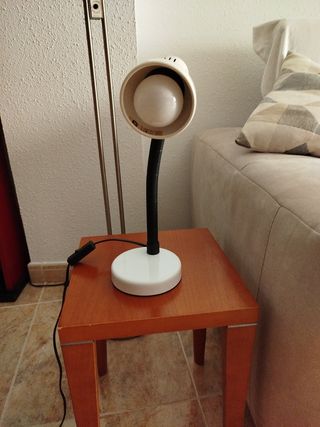 Lampara flexo escritorio blanca
