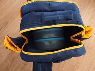 Mochila Picnic Azul-Amarilla