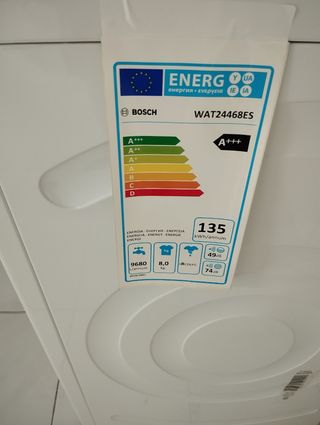 Lavadora Bosch 8 kg Serie 6