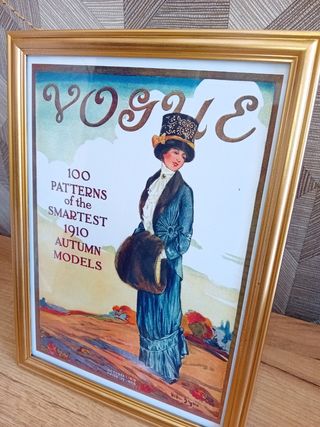 3 Quadri pubblicitari francesi d'epoca dorati