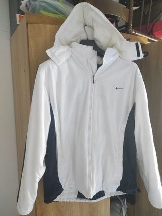 Giubbotto Nike bianco e blu tg L