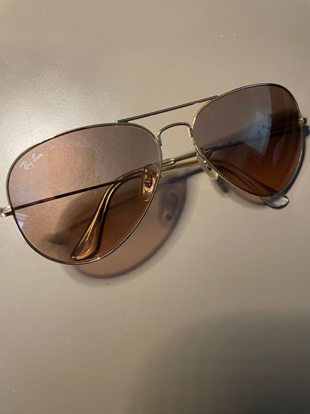 Rayban Aviator RB3025 vintage colore Oro
