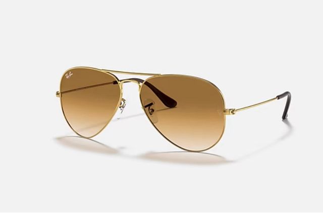 Rayban Aviator RB3025 vintage colore Oro