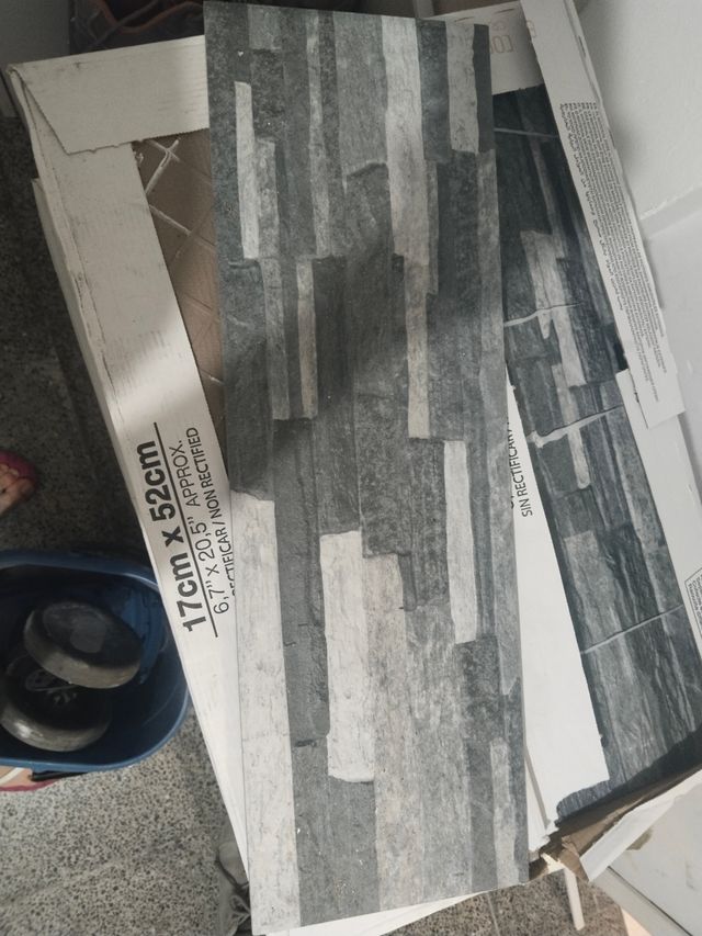 Azulejos imitación piedra 17x52cm