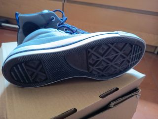 Converse grises - Medias botas nº 41