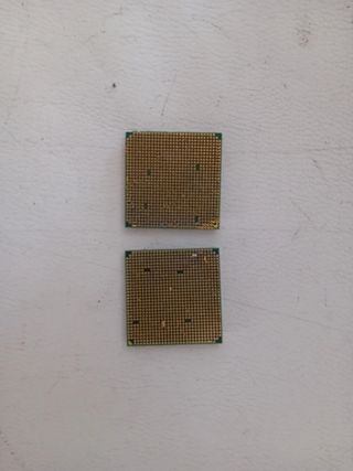 2 CPUs usadas - componentes PC