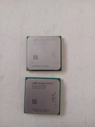 2 CPUs usadas - componentes PC
