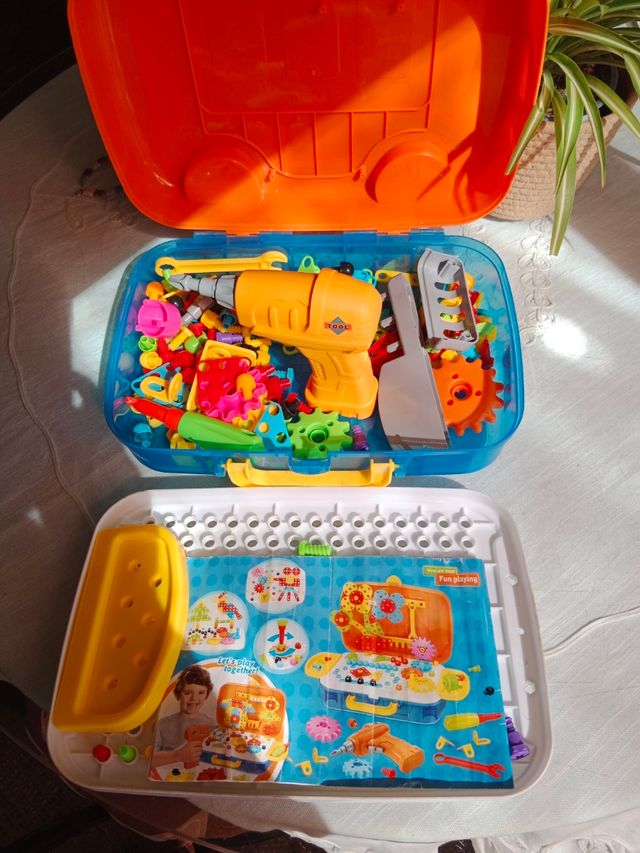 Maletín herramientas juguete