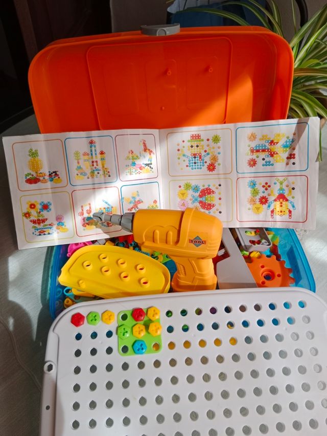 Maletín herramientas juguete