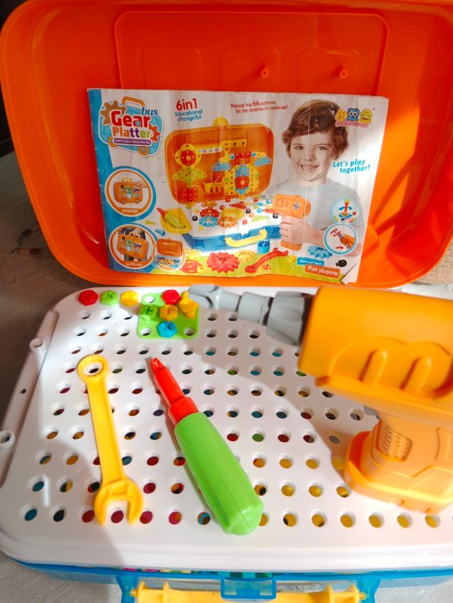 Maletín herramientas juguete