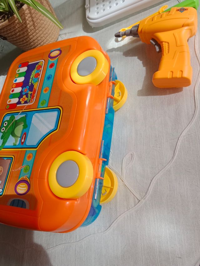 Maletín herramientas juguete