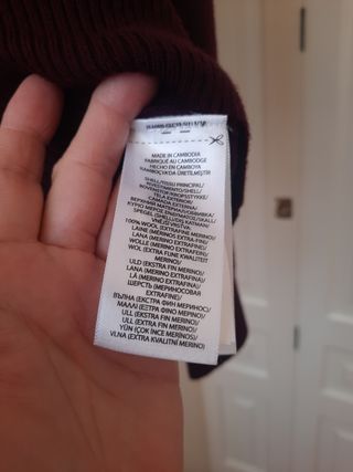 Suéter jersey Ralph Lauren 100% Lana Merino  t. M