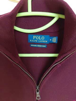 Suéter jersey Ralph Lauren 100% Lana Merino  t. M