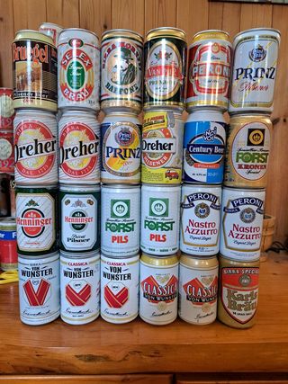 2oo Lattine Birra Vuote