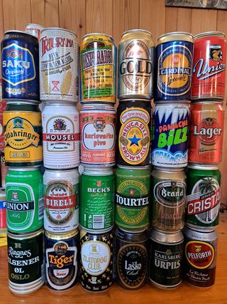 2oo Lattine Birra Vuote