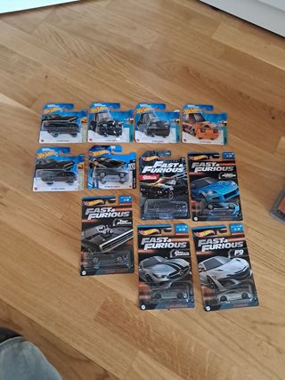 11 Hot Wheels Fast & Furious