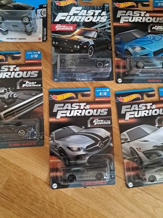 11 Hot Wheels Fast & Furious