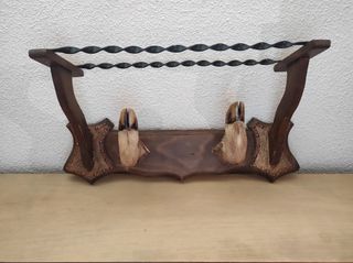 Perchero Rústico de Ciervo 