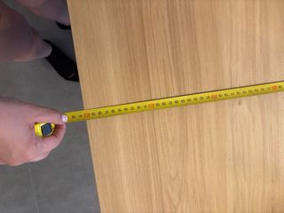 Mesa comedor extensible - madera roble y grafito