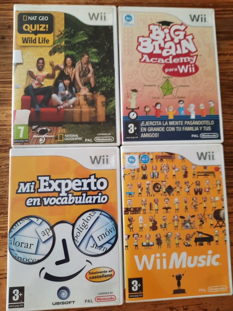 Imagen de 4 Juegos Wii Educativos: ¡Aprende y Diviértete!