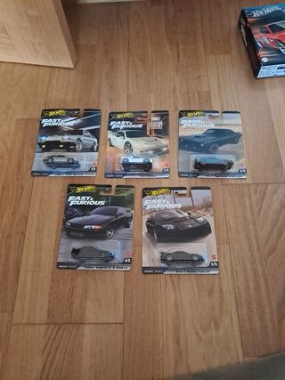 Hot Wheels Fast & Furious x5