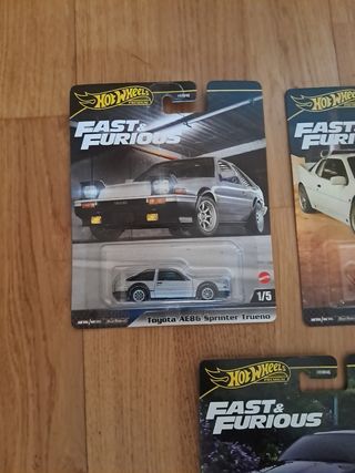 Hot Wheels Fast & Furious x5
