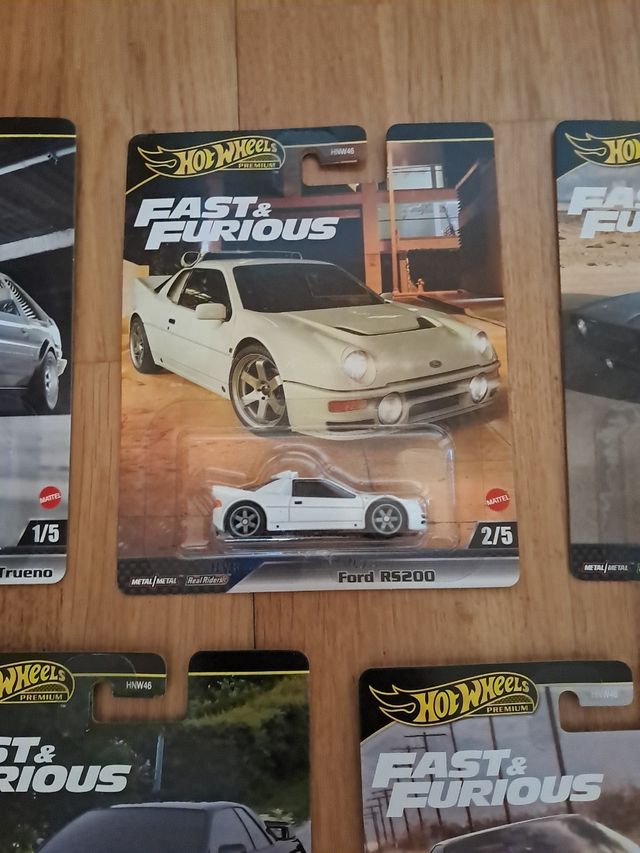 Hot Wheels Fast & Furious x5
