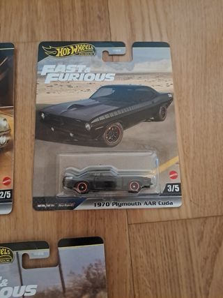 Hot Wheels Fast & Furious x5