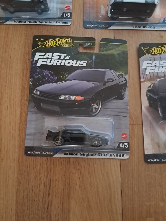 Hot Wheels Fast & Furious x5