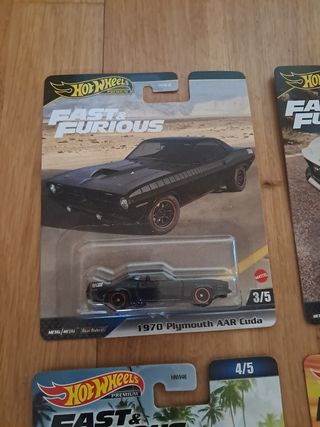 6 Hot Wheels Fast & Furious