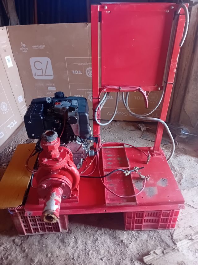 Bomba agua Lombardini diésel- 3600 rpm