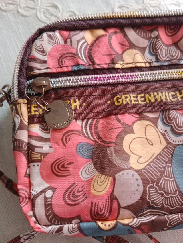 Bolso Greenwich vintage multicolor
