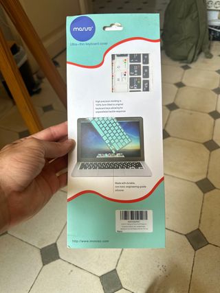 Protector de teclado MacBook Air 2018 13”