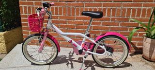 Bicicleta niña 16" btwin