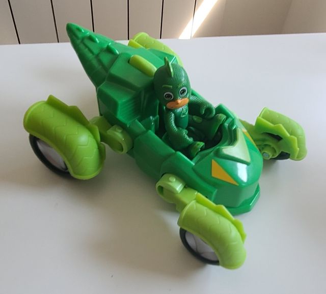 Figura Geco PJ Masks + Coche