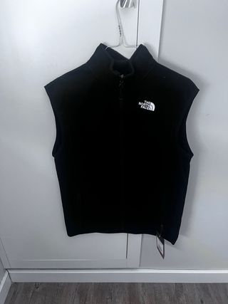 Chaleco The North Face negro - nuevo