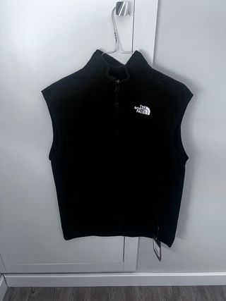 Chaleco The North Face negro - nuevo