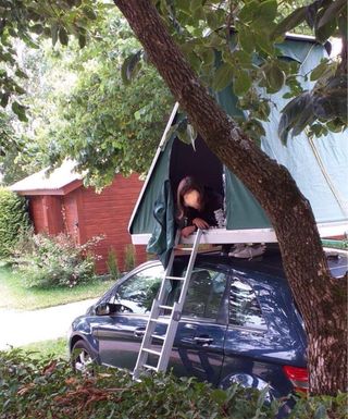 Tienda techo coche - Camping