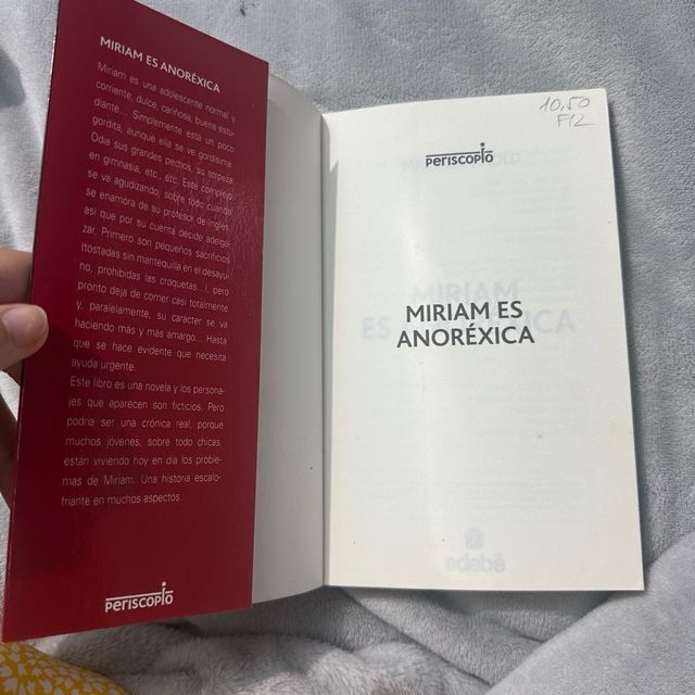 Miriam es anoréxica