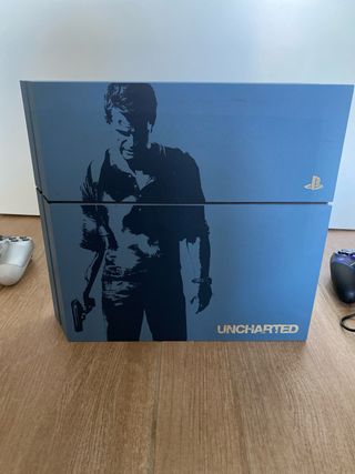 Playstation 4 1TB Ed. Uncharted Gris Azul 