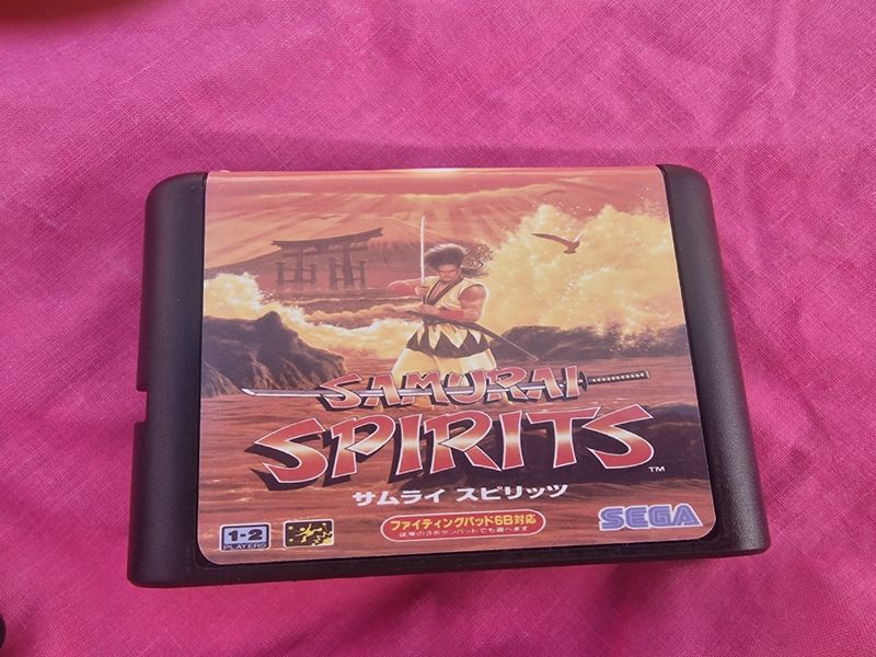 Imagen de Samurai Spirits para Sega Mega Drive. shodwn