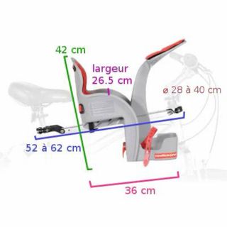 Silla bici WeeRide Deluxe niño