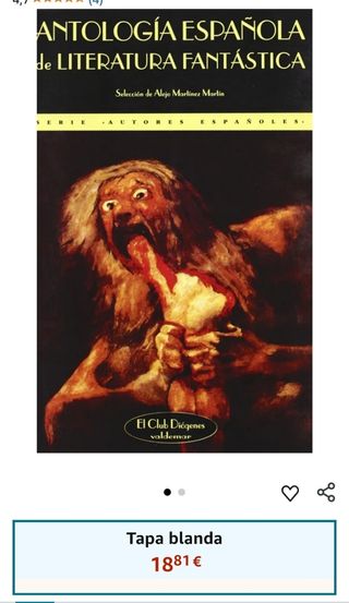 Antología española de literatura fantástica (El...