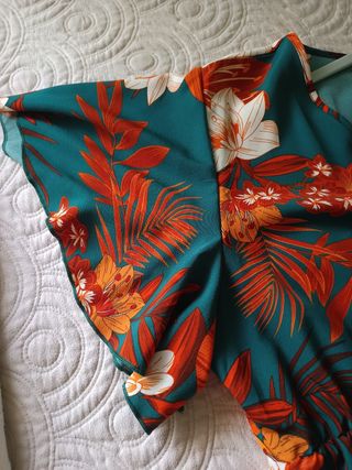 Vestido flores - Talla XXL