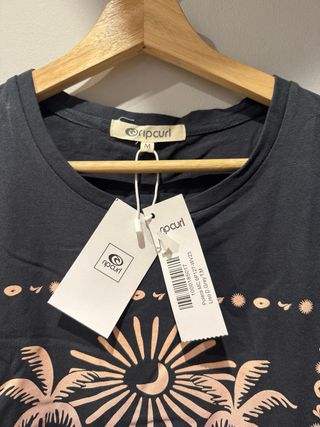 Camiseta Rip Curl mujer M - Gris