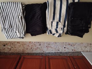 Lote de pantalones - Negro y azul marino
