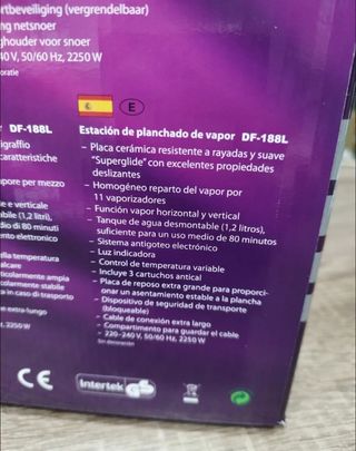 Plancha de vapor