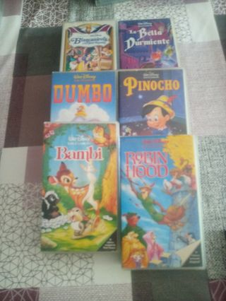 VHS Disney Clásicos